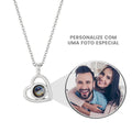 Colar Amor Eterno Com Foto Personalizada ❤️